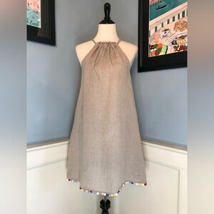 Positano Style Blitz Women’s Linen Dress Swimsuit Cover Up Sz L